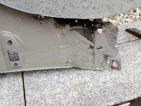 Błotnik przód lewy Volvo S60 I srebrny 426-26
