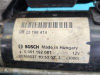 TEST Rozrusznik Opel Astra IV J 1.4 T 0001192081, 25198414
