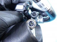 Pas bezpieczeństwa przód prawy pasażera Jaguar F-Pace 16-