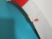 Zderzak tył HYUNDAI i20 II 14-20 biały PSW HB