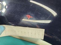 Błotnik przód lewy Audi A6 C5 granatowy LY5K