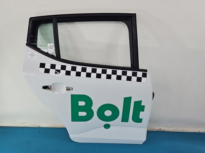 Drzwi tył prawe Dacia Sandero III 20- HB 5d biały, DV369