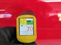 Drzwi tył lewe Seat Ibiza V KJ 6F HB 5d czerwony LS3H