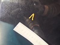 Maska przednia Dodge Caliber czarny PXR