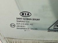 Szyba drzwi przód prawa pasażera Kia Ceed I 06- PRO CEED 3-DRZWI HB