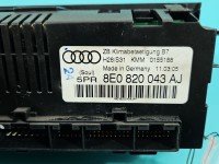 Konsola panel nawiewu Audi A4 B7 8E0820043AJ