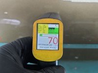 Drzwi tył lewe Ford Fiesta Mk7 HB 5d złoty