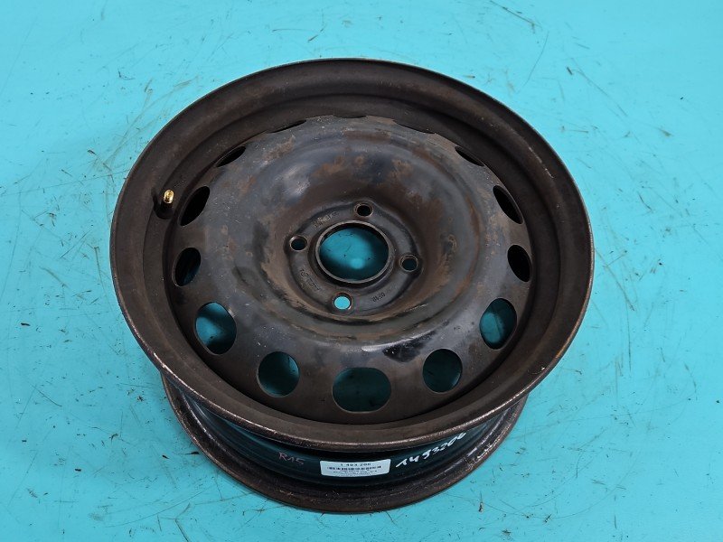 Felga stalowa 15" Citroen Berlingo II Szerokość felgi: 6.5", Rozstaw śrub: 4x108, CITROEN, R15 4X108 ET27 6,5J Felga stalowa 15" Citroen Berlingo II Szerokość felgi: 6.5", Rozstaw śrub: 4x108, CITROEN, R15 4X108 ET27 6,5J