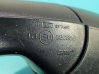 Lusterko lewe Vw Jetta VI elektryczny, Europejska, Kod lakieru: LA7W, Rysy, odpryski, 6pin europa