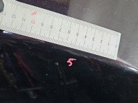 Błotnik przód prawy Nissan Qashqai I J10 06-13 czarny GAB - NIGHTSHADE