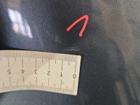 Błotnik przód prawy Skoda Superb II grafitowy lf7y-f6f6