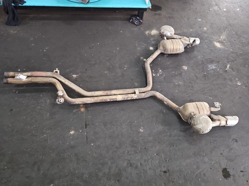 Tłumik AUDI A6 C7 4G0253612N 3.0 TDI