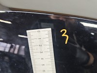 Błotnik przód prawy Mazda 6 II GH czarny A3F