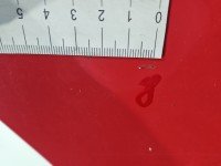 DRZWI PRZÓD PRAWE PASAŻERA Opel Vivaro 5d czerwony 79U (547)