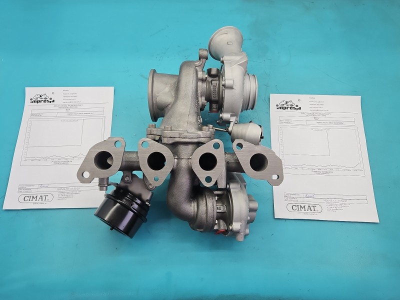 Turbosprężarka Regenerowana VOLVO S60 II 10- 16359700004, 10009700118, 31397999 2.0 D4 181KM