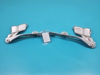 Zawias maski komplet lewy prawy AUDI Q5 8R 08- srebrny LX7W 8R0823301A