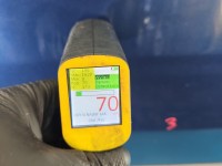 Drzwi tył lewe Ford Fiesta Mk6 HB 5d granatowy