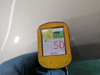 Błotnik przód lewy Toyota Yaris II srebrny