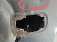 DRZWI PRZÓD LEWE KIEROWCY Vw Touareg I 7L 5d stalowy LD7Z
