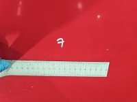 Maska przednia Fiat Punto I czerwony