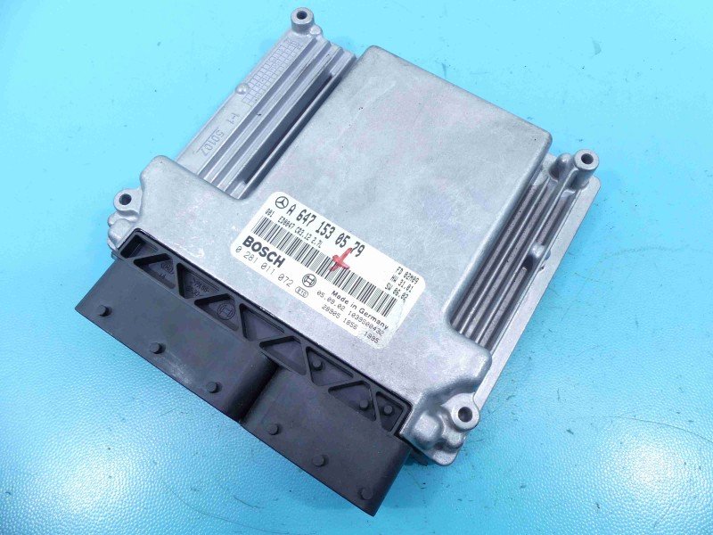 Komputer Sterownik silnika Mercedes W211 2.7 cdi 0281011072, A6471530579
