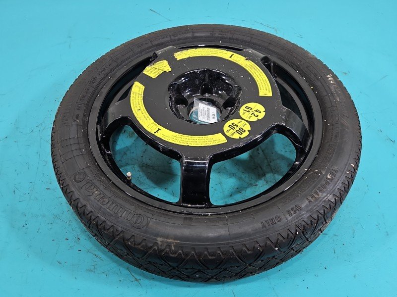 Koło zapasowe 18" dojazdowe dojazdówka Mercedes CLS II C218 W218 218 Rozstaw śrub: 5x112, Continental, 155 mm, Profil opony:...