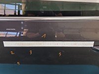 Drzwi tył lewe Vw Passat B6 kombi 5d brązowy LC8Z