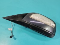 Lusterko lewe Mercedes W204 elektryczny, Europejska, 7 pin, Odkleja się klosz kierunkowskazu, pęknięta obudowa europa