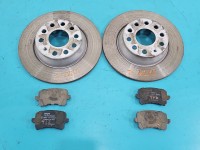 Tarcze hamulcowe tył klocki Vw Tiguan I 07- 2.0d (Cff)
