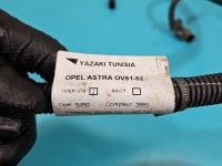 Wiązka zderzaka tył Opel Astra VI L 9847129080 Instalacja pdc