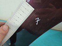 Błotnik przód prawy Citroen C4 picasso I 06-13 wiśniowy KHRD