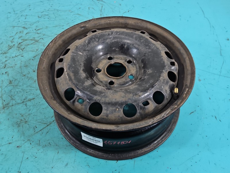 Felga stalowa 15" Skoda Fabia II Szerokość felgi: 6.0", Rozstaw śrub: 5x100, Kod producenta: SK2, ET43 5X100