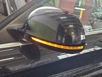 Lusterko lewe pin AUDI A4 B8 kombi czarny LZ9Y 5d europa
