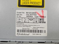 Radio fabryczne Toyota Corolla E15 86120-02690 radioodtwarzacz