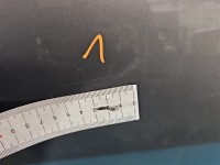 Drzwi tył lewe Seat Altea HB 5d szary LS7U