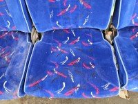 Fotel tył lewy III rząd tylny Vw Transporter T5 3 rząd