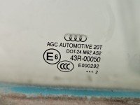 Szyba drzwi przód prawa AUDI Q5 08- HB