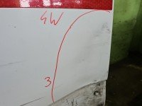 Drzwi przesuwne lewe boczne Fiat Ducato IV