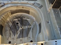 Pas tylny podłoga wanna bagażnika Skoda Superb IV kombi