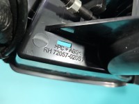 Klamka wewnętrzna tył prawa Toyota Auris II 72057-02051
