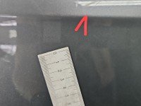 Drzwi tył prawe Vw Passat B6 sedan 4d szary LA7T