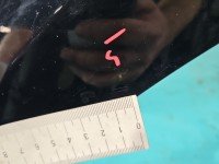 Błotnik przód lewy Mazda Cx-7 czarny A3F