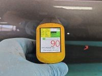 Drzwi przód prawe Citroen C4 II 5d brązowy EVL