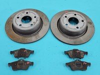 Tarcze hamulcowe tył klocki Ford Transit Connect II MK2 12-22 1.5 tdci (XWGA)