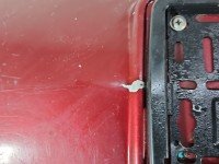 Zderzak przód przedni Vw Passat B5 bordowy LB3Y