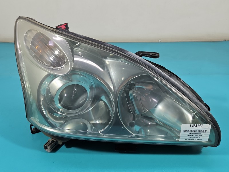 Reflektor prawy lampa przód LEXUS RX II 03-08 EUROPA