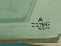 Szyba drzwi przód lewa Citroen C4 I HB