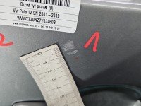 Drzwi tył prawe Vw Polo IV 9N HB 5d srebrny LS7Y