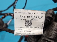 Instalacja Wiązka drzwi tył prawych Skoda Kamiq 654971162K, 4L0971841