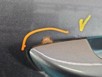 Drzwi tył lewe Skoda Superb II HB 5d LF8J